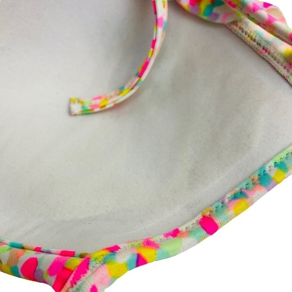 ⚡️ LAST CHANCE MARKDOWN !⭐️✨VICTORIA’S SECRET Swim Top Bikini 34C Pink Neon - Picture 10 of 11